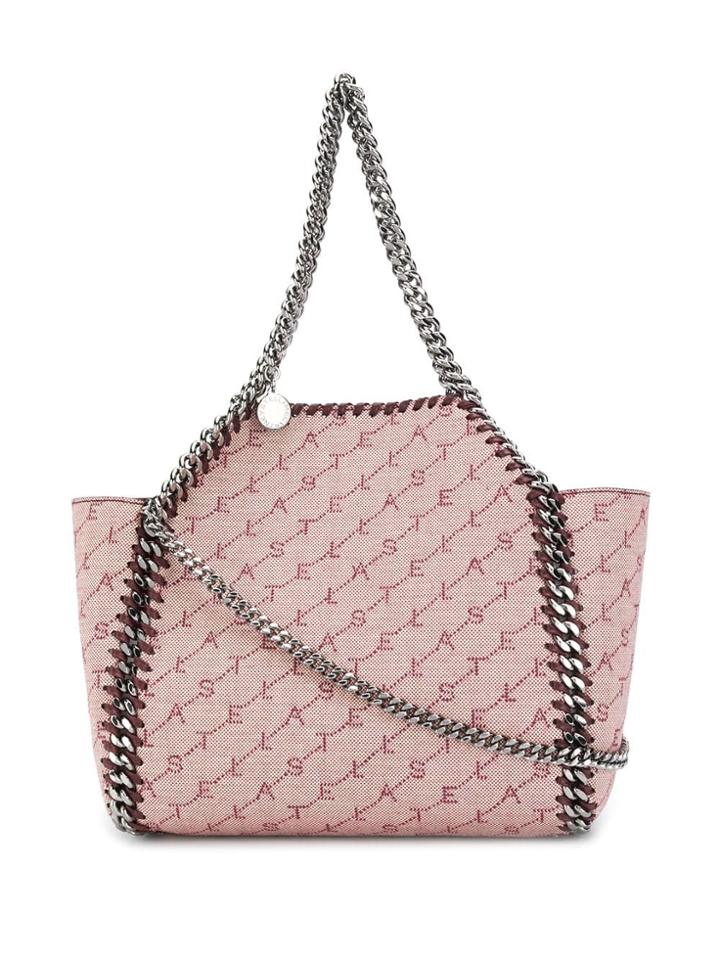 Stella Mccartney Falabella Reversible Monogram Tote - Pink