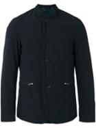 Paul Smith Zip Pocket Blazer, Men's, Size: Medium, Blue, Nylon/polyester