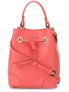 Furla Stacy Shoulder Bag, Women's, Pink/purple, Calf Leather