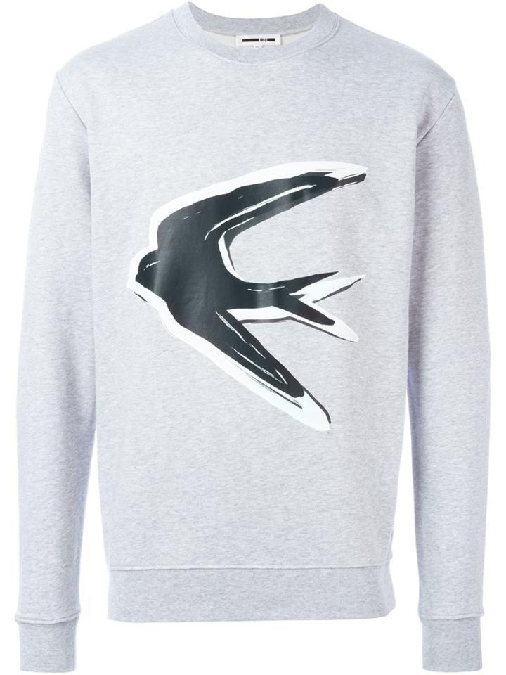 Mcq Alexander Mcqueen Swallow Print Sweatshirt