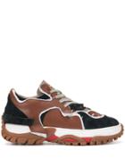 Kolor Colour Block Sneakers - Brown