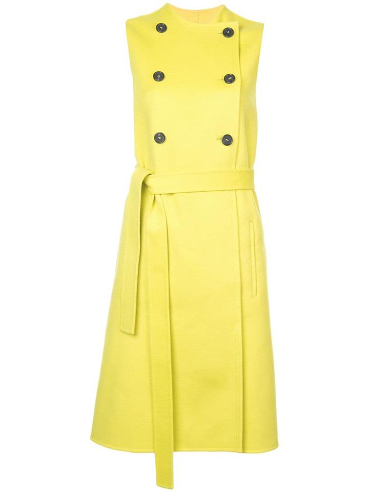 Rochas Double-breasted Vest - Green