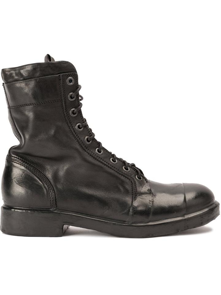 Oxs Rubber Soul Lace-up Boots