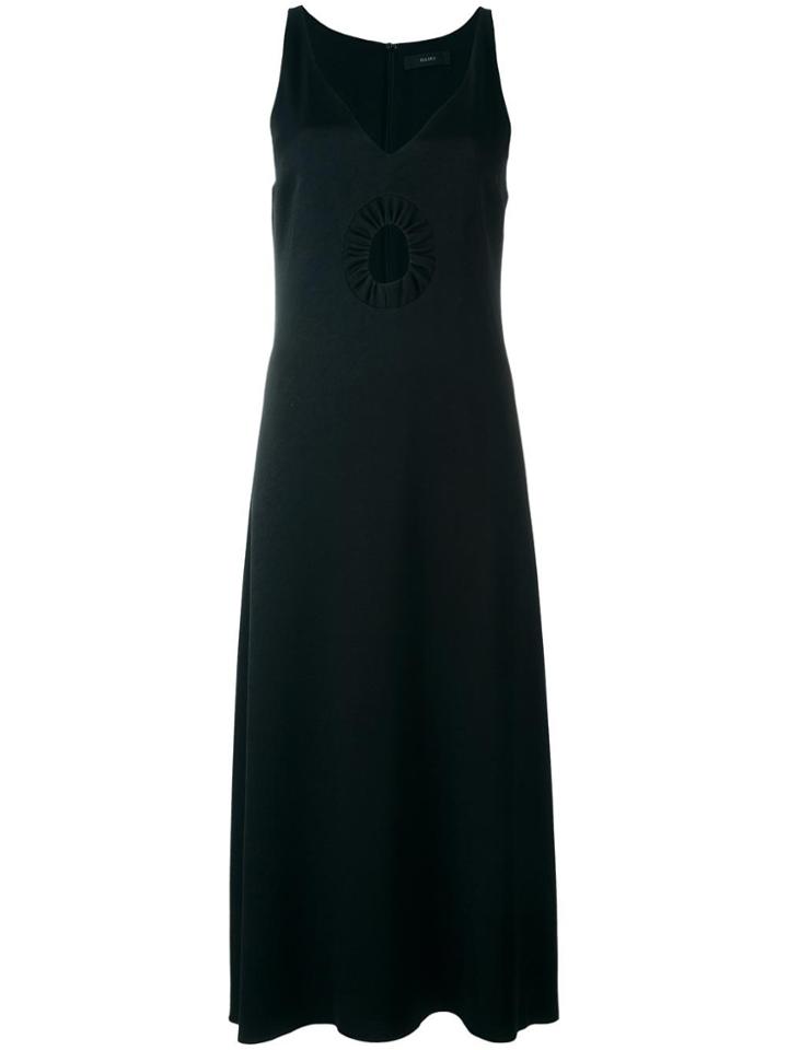 Ellery Cut-off Detail Dress - Black
