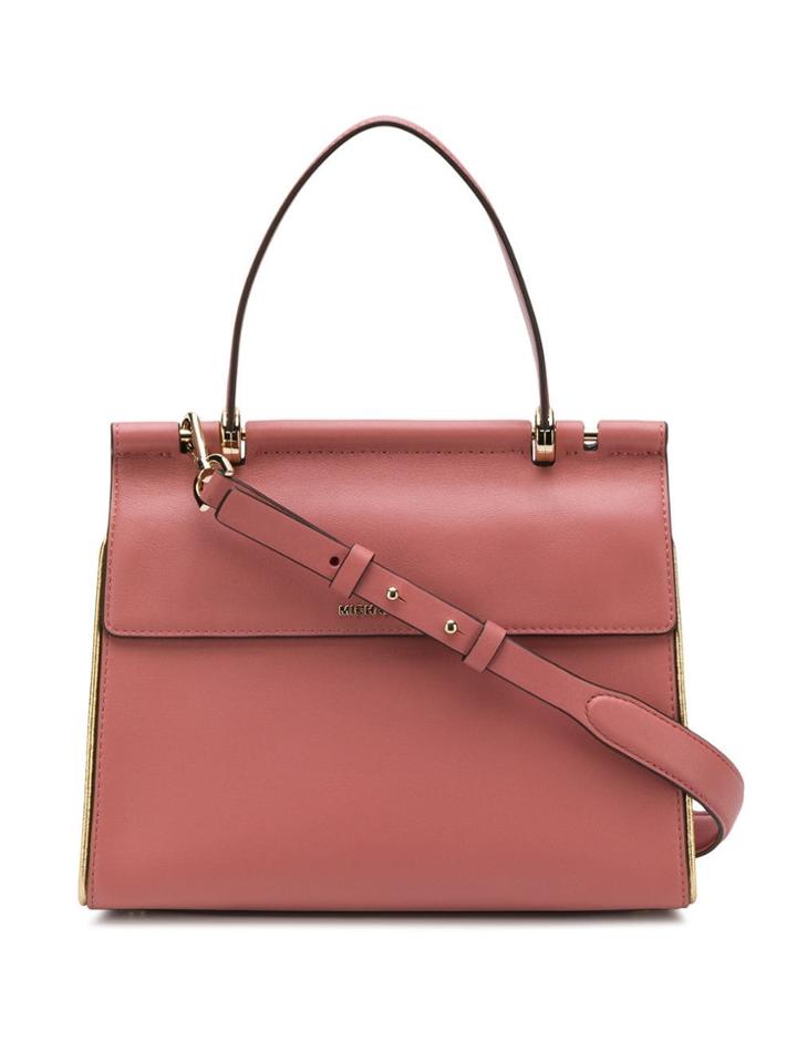 Michael Kors Collection Jasmine Medium Satchel - Pink