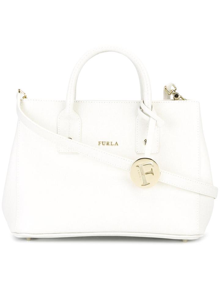 Furla Classic Tote, Women's, White, Leather