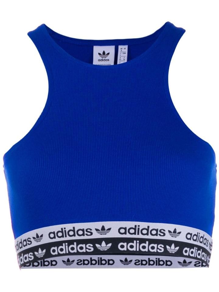 Adidas Collegiate Crop Top - Blue