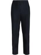 Issey Miyake Ribbed Cropped Trousers