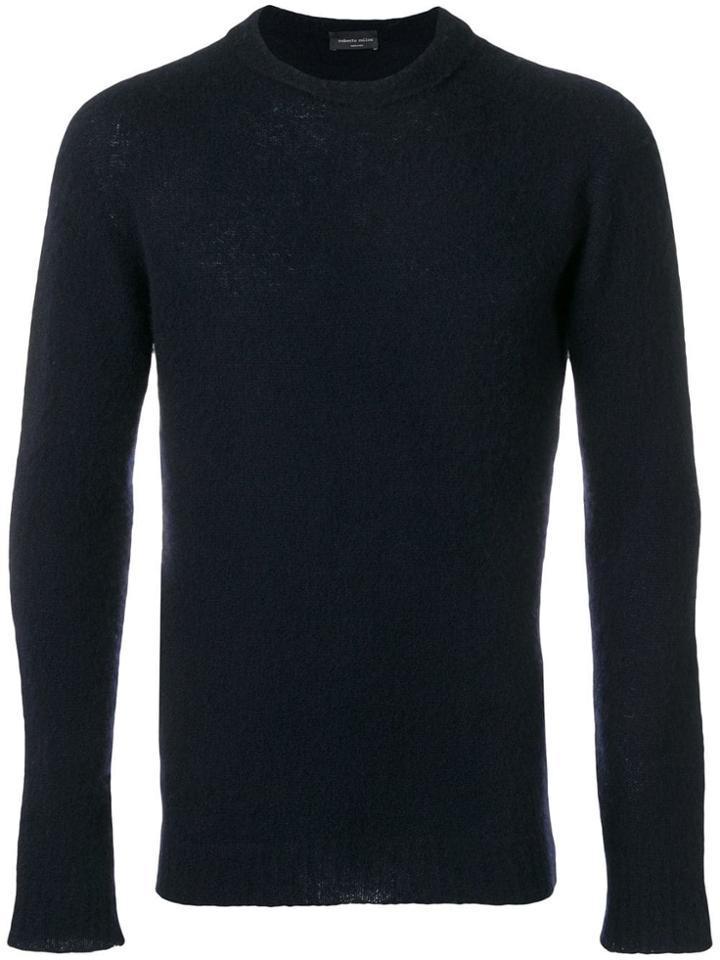 Roberto Collina Round Neck Sweater - Blue
