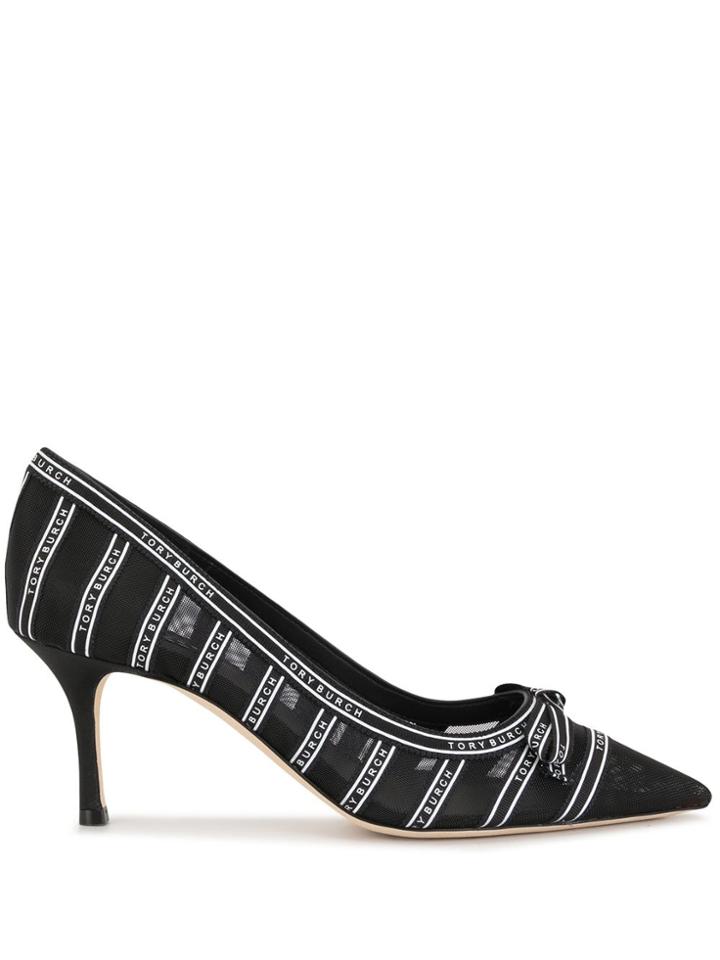 Tory Burch Penelope 65mm Mesh Pumps - Black