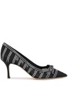 Tory Burch Penelope 65mm Mesh Pumps - Black