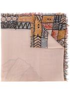 Hemisphere Patterned Scarf - Multicolour
