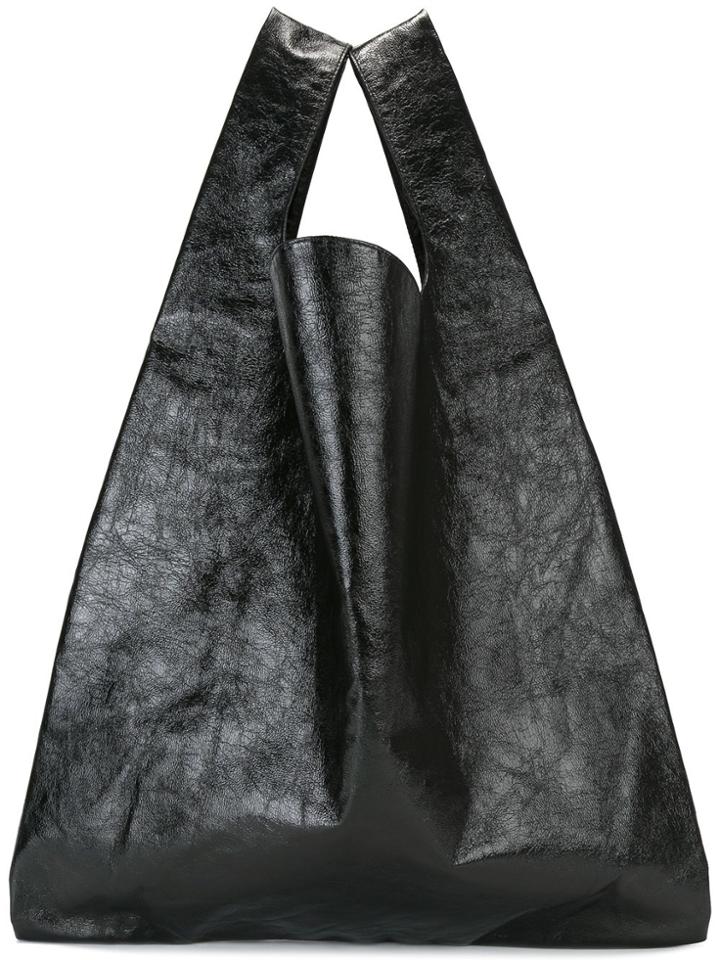 Mm6 Maison Margiela Shopping Tote - Black