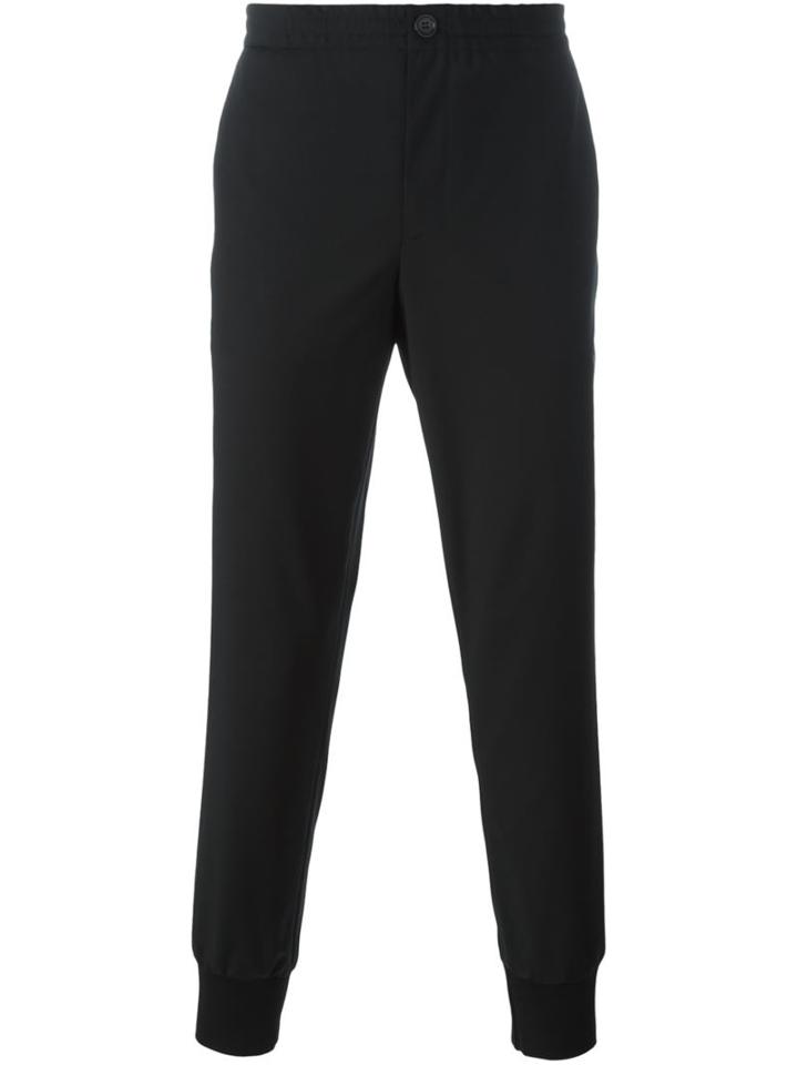 Ps By Paul Smith Tapered Trousers, Men's, Size: 30, Black, Wool
