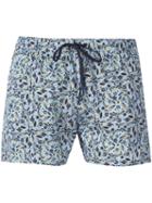 Fendi - Printed Swim Shorts - Men - Polyamide/spandex/elastane - 48, Blue, Polyamide/spandex/elastane