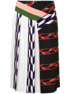 Emilio Pucci Patchwork Skirt - Black