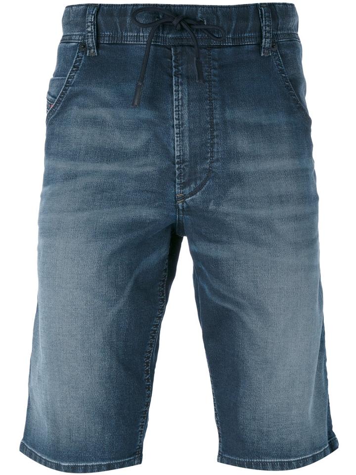 Diesel - Kroos Shorts - Men - Cotton/spandex/elastane/lyocell - 34, Blue, Cotton/spandex/elastane/lyocell