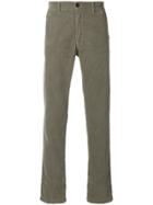 Massimo Alba Straight Leg Winch Trousers - Grey