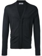 Cerruti 1881 - V-neck Cardigan - Men - Wool - Xxl, Grey, Wool