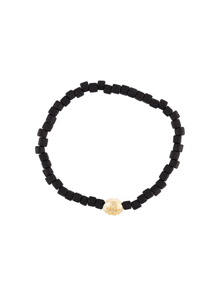 Luis Morais 14kt Gold Large Star Mantra Bracelet