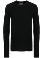 Ziggy Chen Fine Knit Sweater - Black