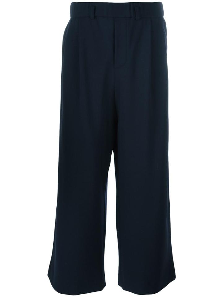 Lucio Vanotti Cropped Trousers - Blue