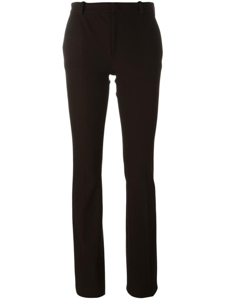 Joseph Bootcut Trousers, Women's, Size: 36, Black, Viscose/cotton/spandex/elastane/acetate