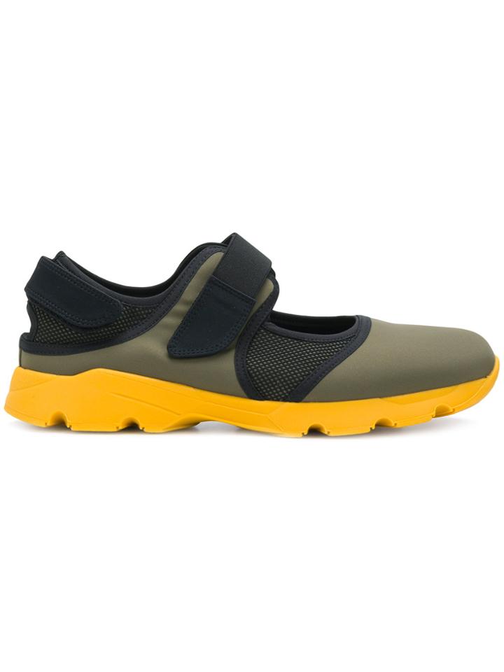 Marni Touch Strap Sneakers - Green