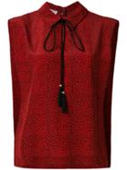 Philosophy Di Lorenzo Serafini Tie-neck Shirt - Red