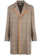 Marni Checked Trench Coat - Brown