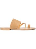 Fabio Rusconi Toe Strap Sandals - Brown