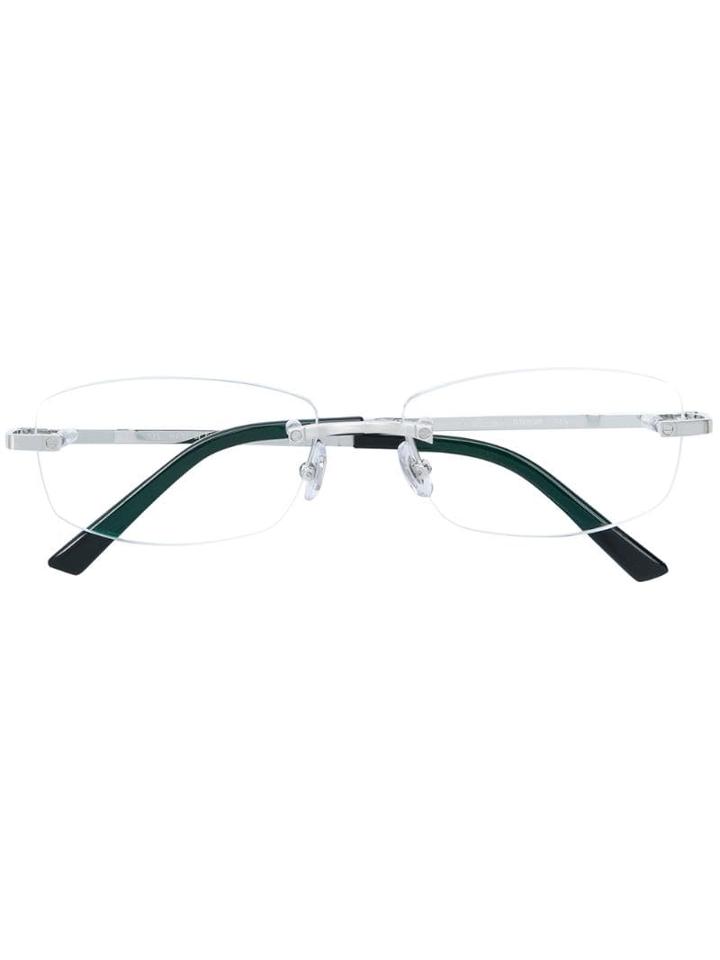 Cartier Square Frame Glasses - Neutrals