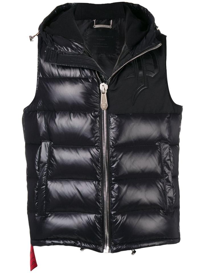 Philipp Plein Padded Gilet - Black