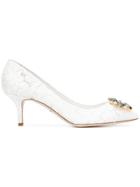 Dolce & Gabbana Bellucci Pumps - White