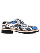 Mcq Alexander Mcqueen Snakeskin Lace-up Shoes