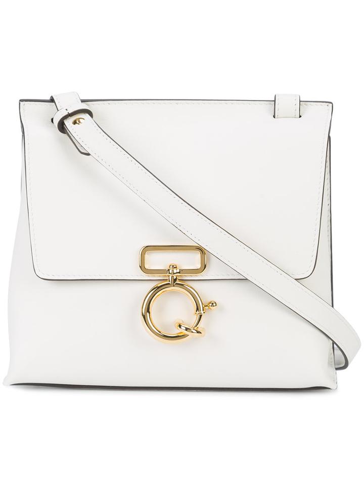 Derek Lam 10 Crosby - Flap Crossbody Bag - Women - Nappa Leather - One Size, White, Nappa Leather