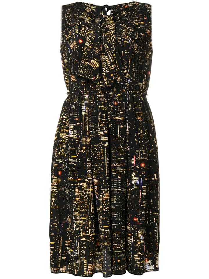 Marc Jacobs Printed Dress - Black