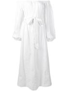 Mara Hoffman Bardot Maxi Dress - White