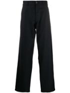 Comme Des Garçons Shirt Wide Leg Chino Trousers - Blue