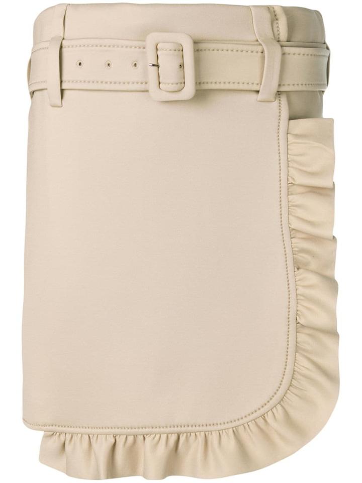 Prada Falda Skirt - Neutrals