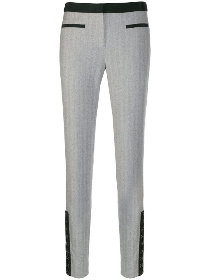Karl Lagerfeld Tailored Fit Trousers - Grey