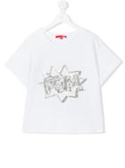 Loredana - 'pop' Sequinned T-shirt - Kids - Cotton/spandex/elastane - 14 Yrs, White