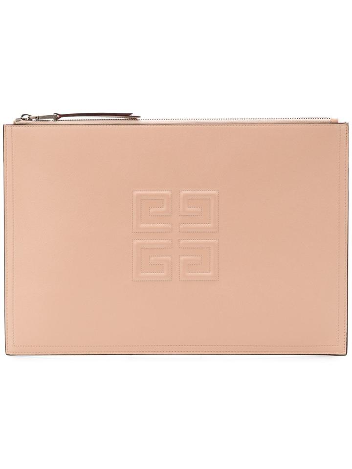Givenchy 4g Large Pouch - Nude & Neutrals