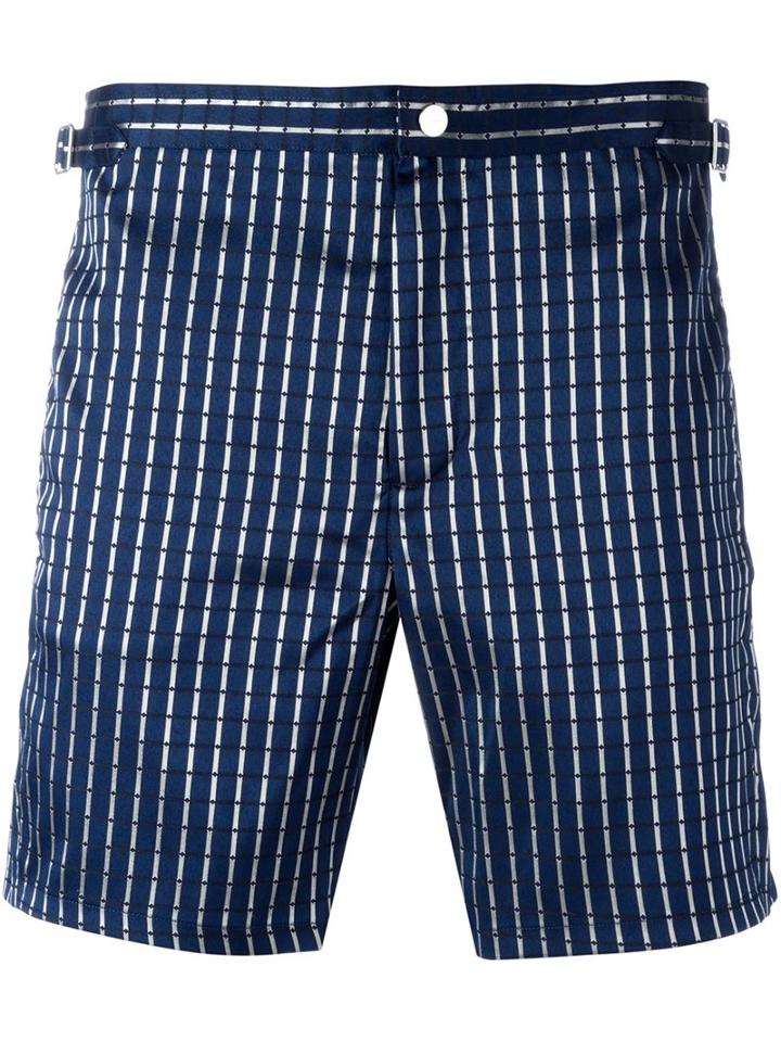 La Perla 'leisure Escape' Swim Shorts, Men's, Size: Medium, Blue, Polyester