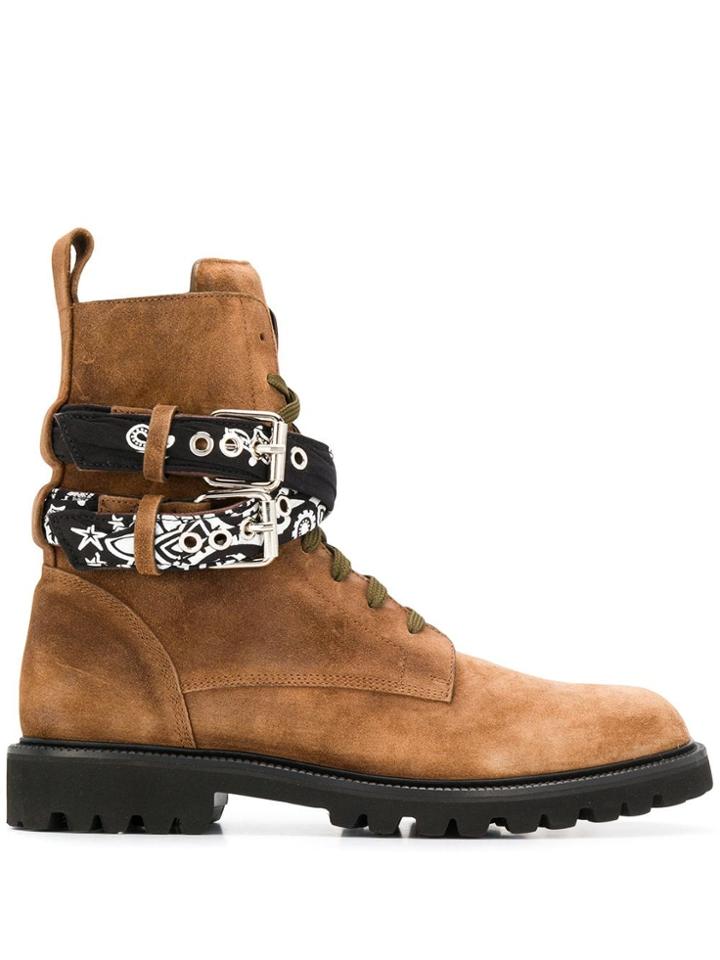 Amiri Classic Lace-up Boots - Neutrals