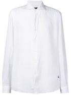 Fay Logo Embroidered Shirt - White