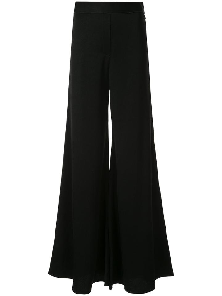 Ellery Sweet Wide-legged Trousers - Black