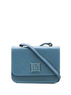 L'autre Chose Mini Saffiano Crossbody Bag - Blue