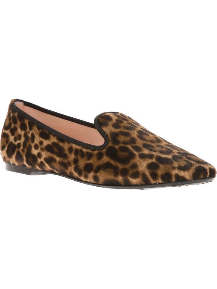 Pretty Loafers Leopard Print Slipper