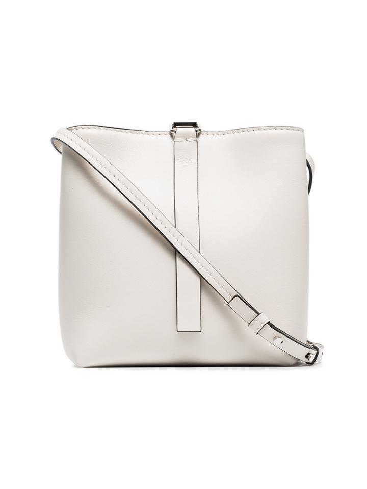 Proenza Schouler Beige Frame Leather Bucket Bag - Nude & Neutrals